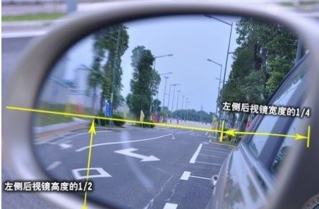 科目二考试后视镜怎么调比较好
