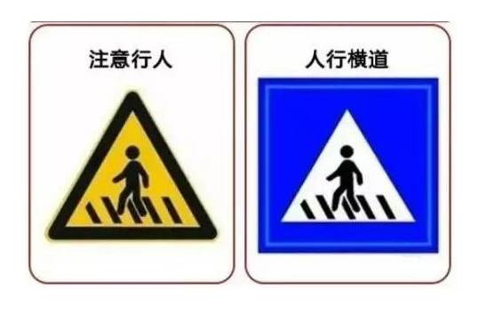 10个容易被扣分的交通标志