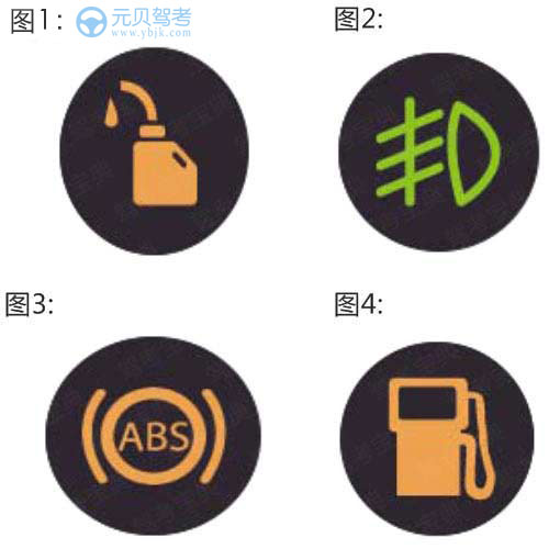 科目一指示灯类易错题总结