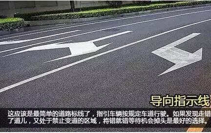 这些常见的路面标志