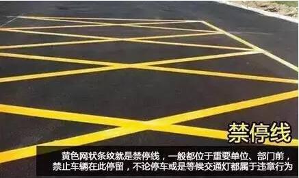 这些常见的路面标志