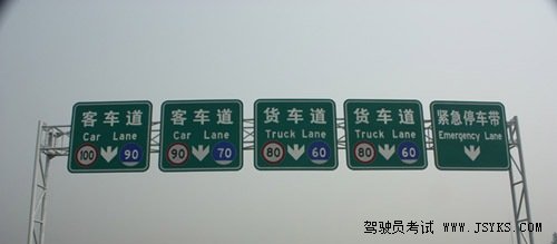 高速路车道