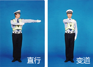 驾驶员考试科目一交警手势信号图巧记秘籍