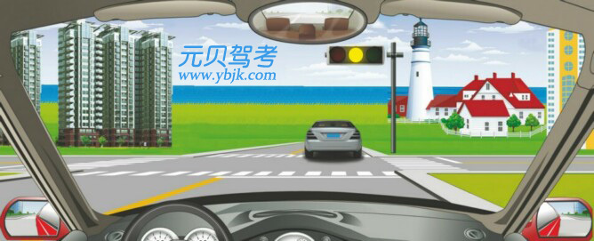 科目一考试中容易混淆的题目之信号灯