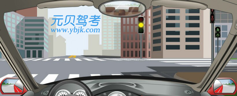 科目一考试中容易混淆的题目之路口信号灯