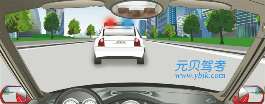 科目一考试中容易混淆的题目之不能超越的车