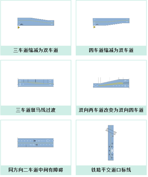 警告标线