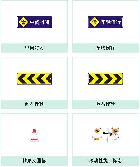 道路施工安全标志