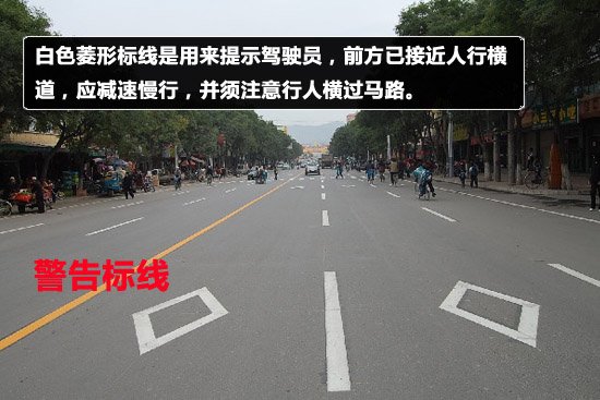 教你认道路交通标志线（图解）