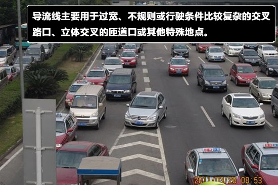 教你认道路交通标志线（图解）