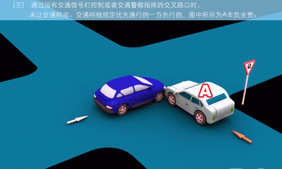 通过路口事故责任认定（图）