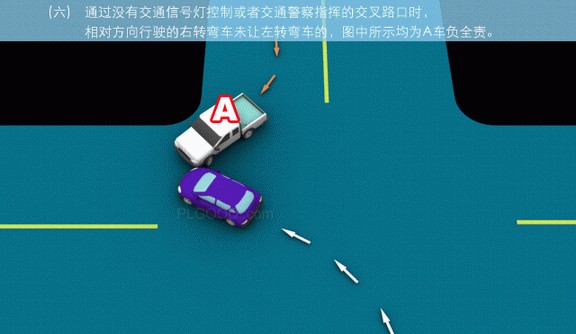 通过路口事故责任认定（图）