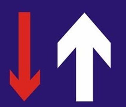 熟悉会车先行标志