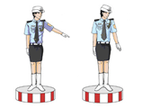 直行、转弯、停止、停车