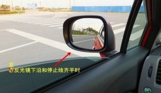 学车时如何判断车轮位置