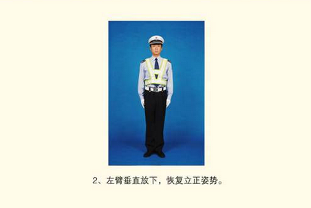 2019最新交警手势图解大全