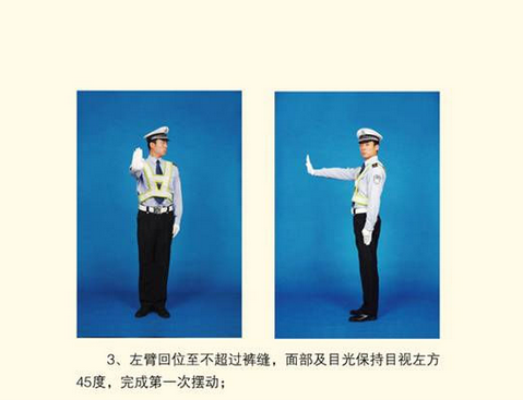 2019最新交警手势图解大全