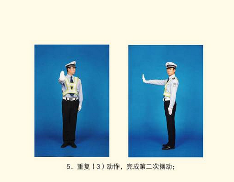 2019最新交警手势图解大全