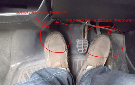 手动挡陡坡起步技巧图解