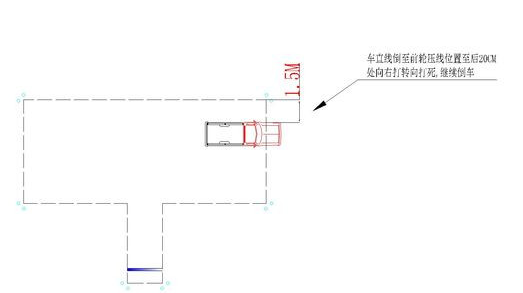 超详细科目二倒车入库技巧图解