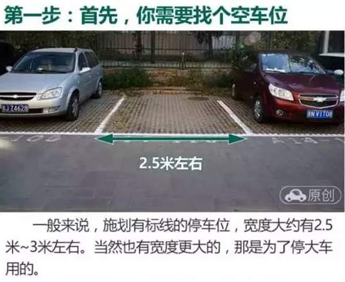 一看就会的倒车入库技巧 新手必看