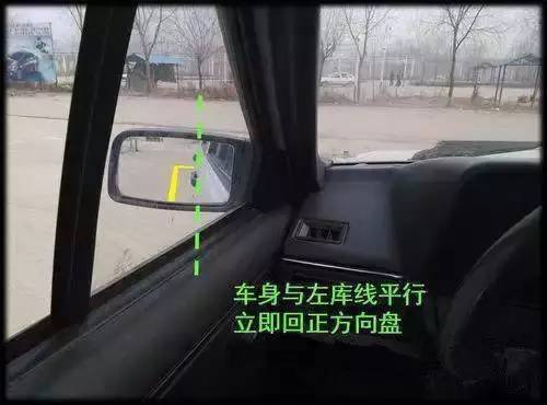 倒车入库技巧图解2019