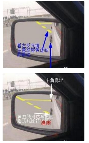 科目二侧方停车技巧图解