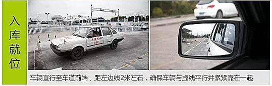 科目二考试技巧倒车入库图解