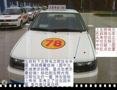 捷达车单边桥技巧口诀图解