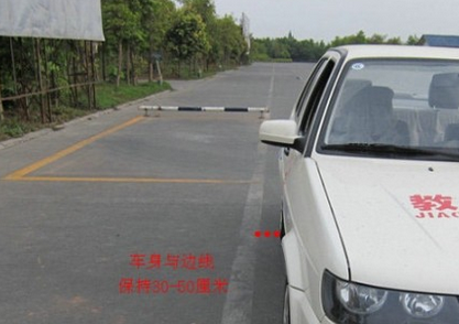 侧方位停车后视镜技巧图解