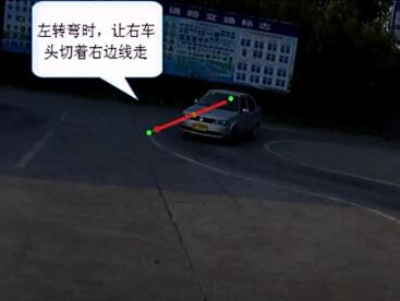 曲线行驶技巧图解