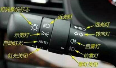 2019年科目三灯光考试口诀