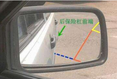 科目二倒车入库左右后视镜怎么调