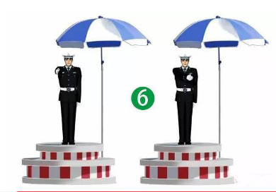 科目一理论交警手势6大难题解析