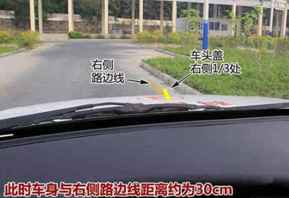科目二侧方位停车步骤详解