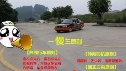 科目二s弯道考试步骤技巧