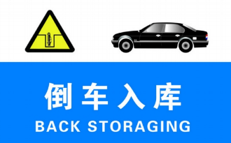 驾考倒车入库技巧口诀