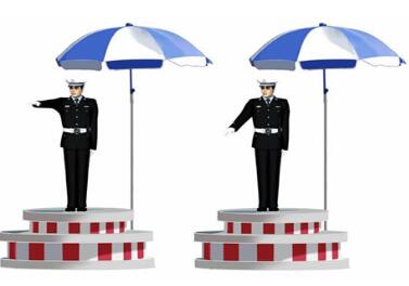 科目一交警手势题图解