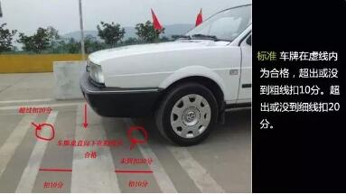 科目二坡道定点停车和起步技巧要领
