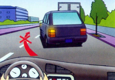 驾考科目三中怎么超车