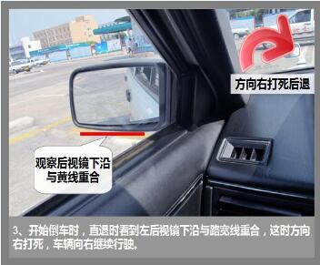 科目二倒车入库满分过关技巧图解
