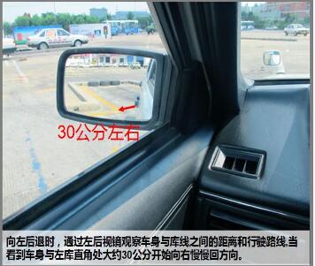 科目二倒车入库满分过关技巧图解