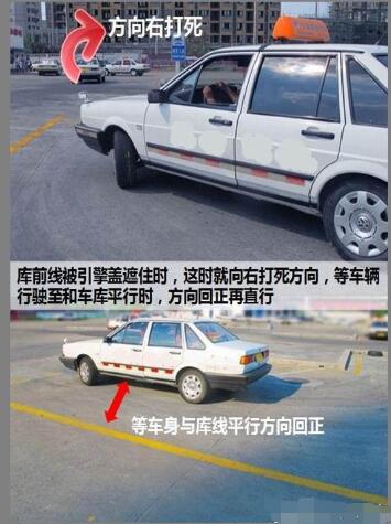 2019最新科目二倒车入库技巧图解