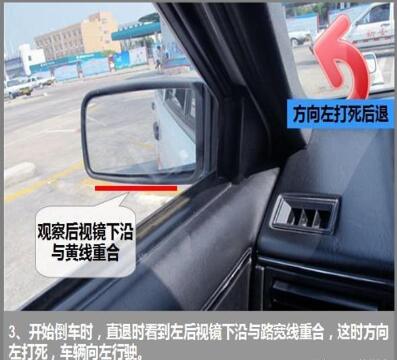 2019最新科目二倒车入库技巧图解
