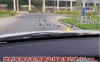 科目二侧方位停车过关技巧图解