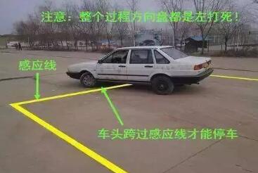 科目二倒车入库过关技巧图解