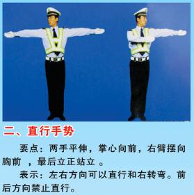 2019交警手势图解最新