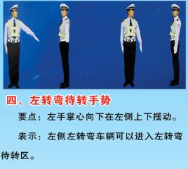 2019交警手势图解最新