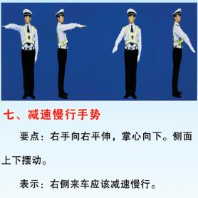 2019交警手势图解最新
