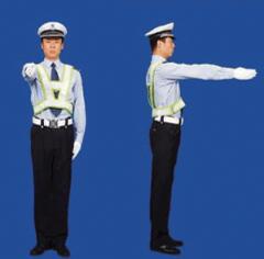科目一考试交警手势图解